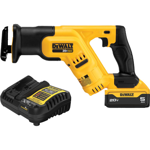 Max Compact Reciprocating Saw Kit, 20 V, Lithium-Ion Battery, 0-2900 SPM Toolneeds Inc.