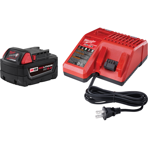 M18 Redlithium XC 5.0 System Starter Kit, 18 V, Lithium-Ion Toolneeds Inc.