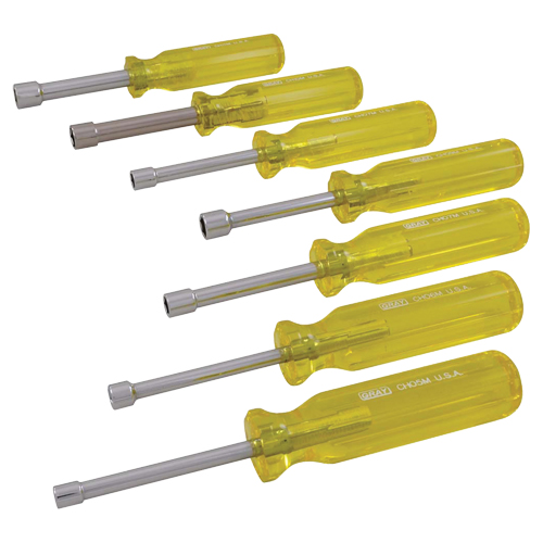 Nut Driver Set, 7, Non Magnetic, Metric Toolneeds Inc.