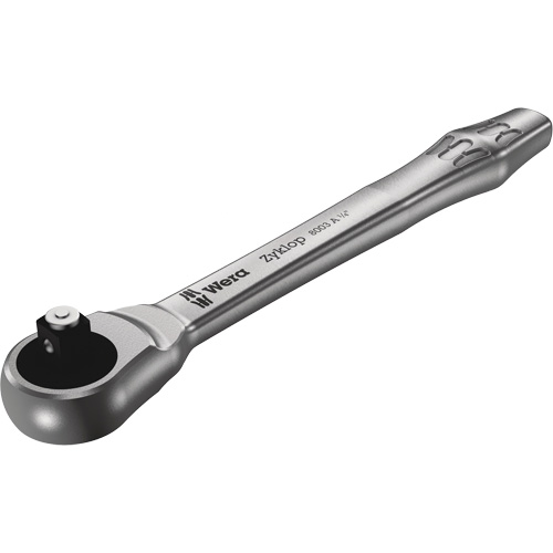Zyklop Metal Ratchet 1/4 Push Through , 1/4" Drive, Plain Handle Toolneeds Inc.