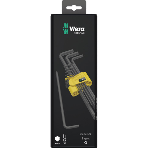 Hex Plus Key Set, 9 Pcs., Imperial Toolneeds Inc.