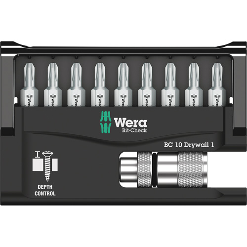 10-Piece Bit Check for Drywall Screws Toolneeds Inc.
