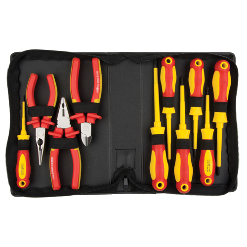 Insulated Tool Set, 1000 V, 10 Pcs Toolneeds Inc.