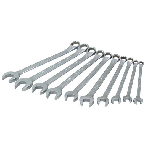 Jeu de cl&eacute;s, Combinaison, 10 morceaux, M&eacute;trique Toolneeds Inc.