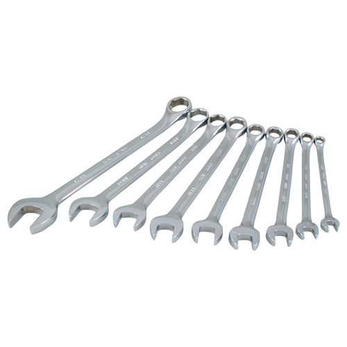 Wrench Set, Combination, 9 Pieces, Metric Toolneeds Inc.