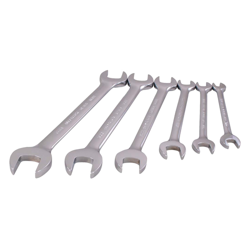 Wrench Set, Open-Ended, 6 Pieces, Metric Toolneeds Inc.
