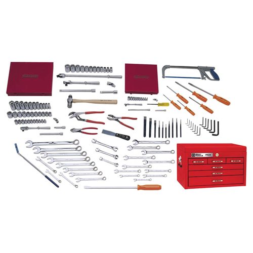 Starter Set With Top Chest, 132 Pieces Toolneeds Inc.