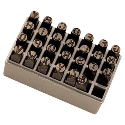 Letter Hand Stamp Set, 27 Pieces Toolneeds Inc.