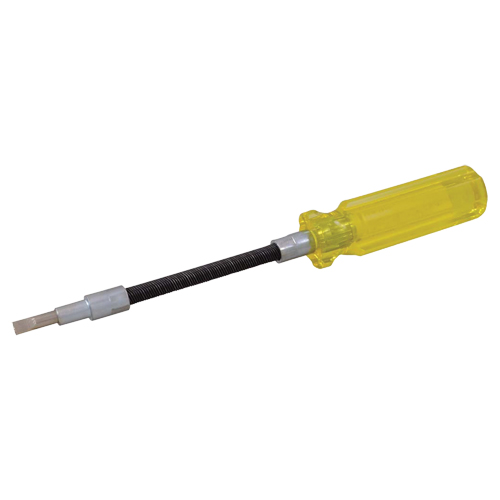 Tournevis &agrave; fente flexible, Tige de 3/16", Ronde, 7-1/2" lo, Prise en Plastique Toolneeds Inc.