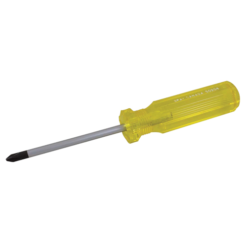 Tournevis Phillips, #0, 5-5/16" l, Prise Plastique Toolneeds Inc.