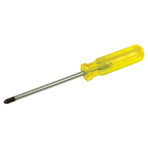 Phillips Screwdriver, #3, 10" L, Plastic Handle Toolneeds Inc.