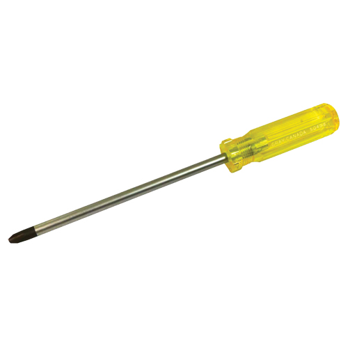 Tournevis Phillips, #2, 8-1/4" l, Prise Plastique Toolneeds Inc.