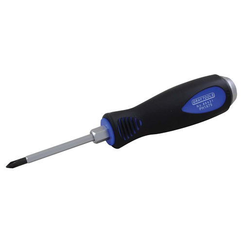 Tournevis Phillips, #0, 6-3/8" l, Prise Coussin&eacute;e Toolneeds Inc.