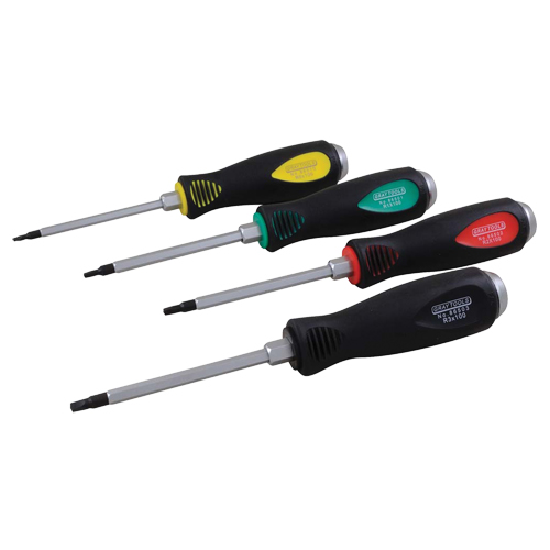 Square Recess Screwdriver Set, 4 Pcs. Toolneeds Inc.