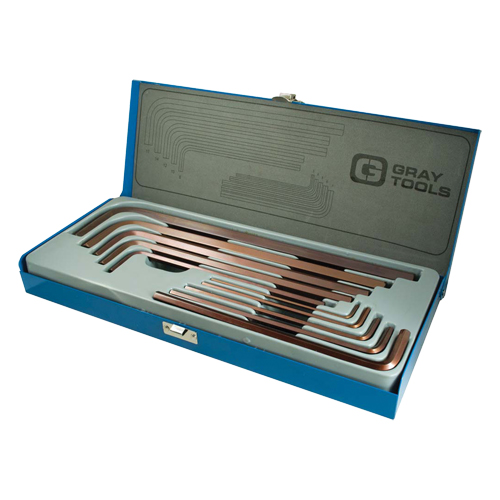 Extra Long Arm Hex Key Set, 10 Pcs., Metric Toolneeds Inc.
