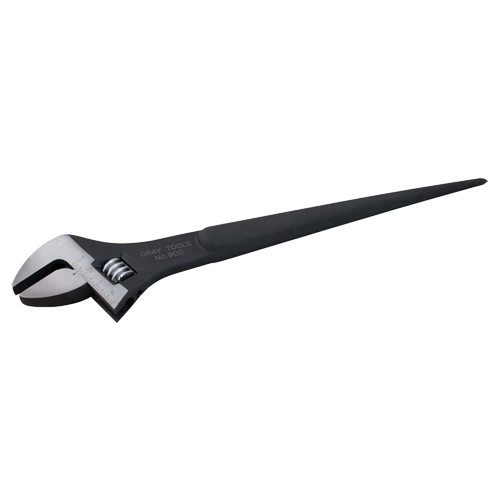 Structural Adjustable Wrench, 15" L, 1-3/4" Max Width, Black Oxide Toolneeds Inc.