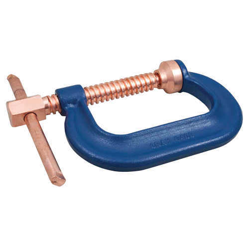 Serre-joint en C, Capacit&eacute; de 2" (51 mm), Profondeur de gorge de 1-3/4" (44 mm) Toolneeds Inc.