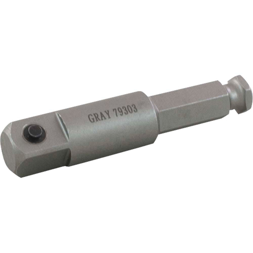 Male Hex Extension, 1/2" Drive, 2-1/5" L Toolneeds Inc.