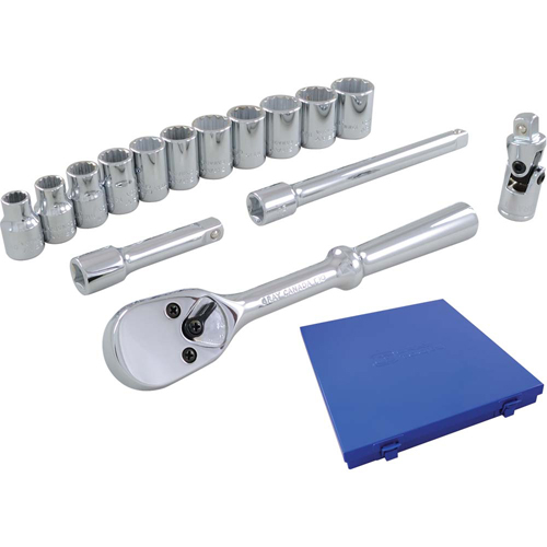 Jeu de douilles et accessoires, 15 Mcx, Prise de 3/8" Toolneeds Inc.