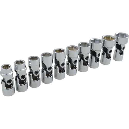 Jeu de douilles cardan, 10 Mcx, Prise de 3/8" Toolneeds Inc.