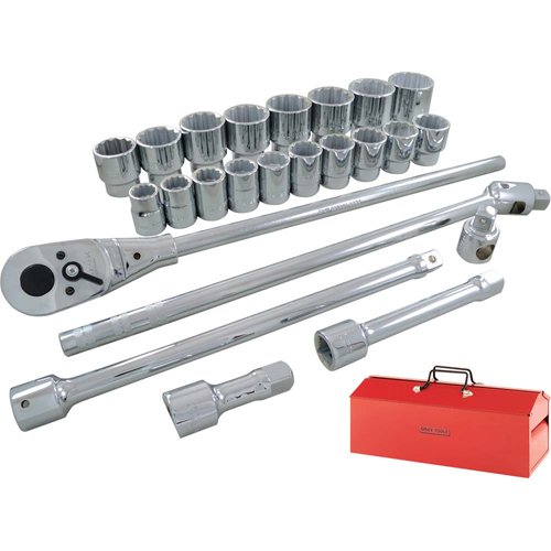 Jeu de douilles et accessoires, 26 Mcx, Prise de 3/4" Toolneeds Inc.