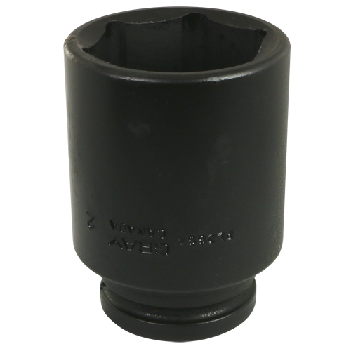 Socket, Impact, 2-1/16", 3/4" Drive, 6 Points, Deep Toolneeds Inc.