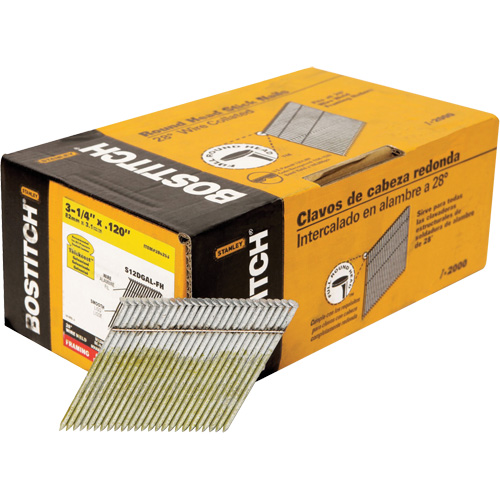 Clous de charpente en angle &agrave; 28° Toolneeds Inc.