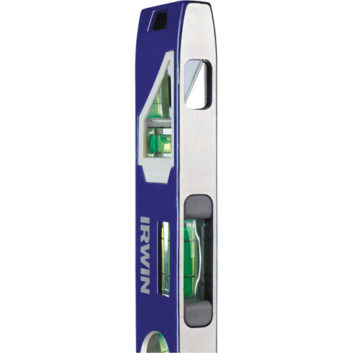 250 Series Heavy-Duty Torpedo Level, 9" L, Aluminum, 4 Vials, Magnetic Toolneeds Inc.