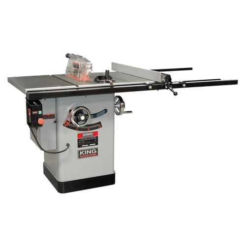 Cabinet Table Saw with Riving Knife, 230 V, 9.6 A, 3850 RPM Toolneeds Inc.
