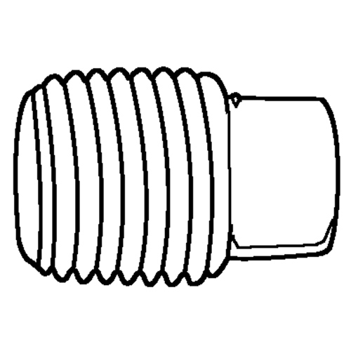 Pipe Plugs (Square Head), 1/8" Dia., Brass Toolneeds Inc.