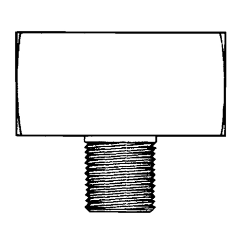 Male Branch Tee, Brass, 1/8" Toolneeds Inc.