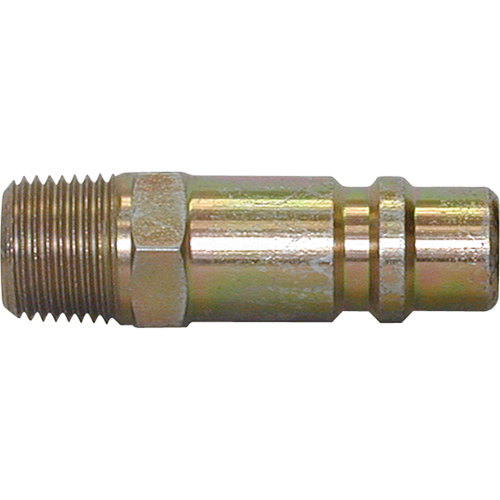 Quick Couplers - 1/2" Industrial, One Way Shut-Off - Plugs, 3/4" Toolneeds Inc.
