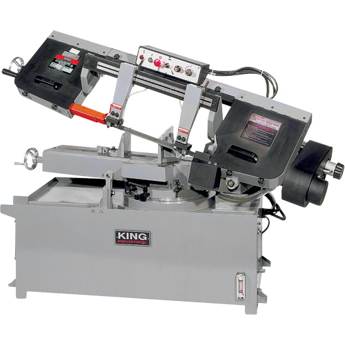 Metal Cutting Swivel Bandsaw, Horizontal, 9" x 18" Rectangular Cutting Capacity Toolneeds Inc.