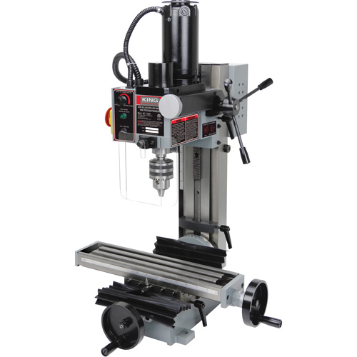 Mini Milling & Drilling Machine, 2 Speeds, 1/2" Drilling Capacity Toolneeds Inc.