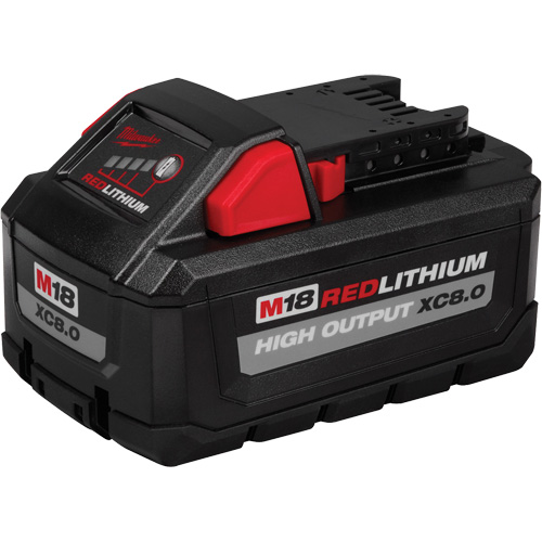 M18 Redlithium High Output XC8.0 Battery Pack, Lithium-Ion, 18 V, 8.0 Ah Toolneeds Inc.