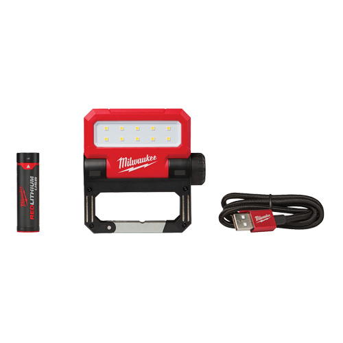Projecteur d'illumination pivotant Rover USB, DEL, 550 lumens, Piles Rechargeable Toolneeds Inc.