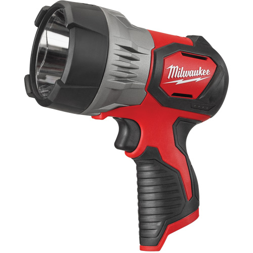 M12 Spotlight, LED, 750 Lumens, 4 Hrs. Run Time, Rechargeable Battery, Plastic Toolneeds Inc.