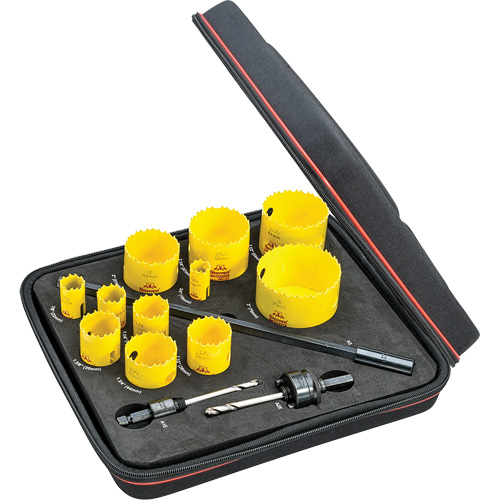 Industrial Hole Saw Kit, 14 Pieces Toolneeds Inc.