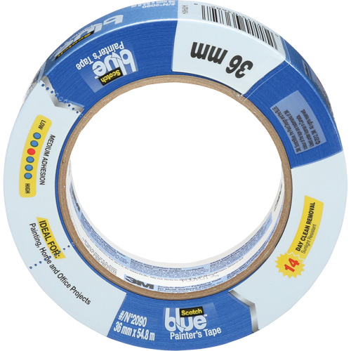 Ruban pour peintre ScotchBlue Original 2090, 36 mm (1-2/5") x 55 m (180'), Bleu Toolneeds Inc.