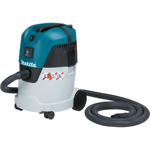 L Class Push & Clean Compact Dust Extractor, Wet-Dry, 1.34 HP, 6.6 US Gal. (25 Litres) Toolneeds Inc.