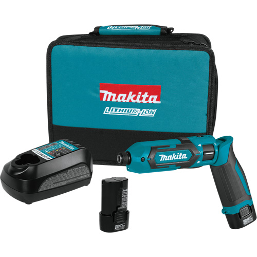 Trousse de tournevis &agrave; chocs, 1/4", 220 lb-po Couple max., 7,2 V, Lithium-ion Toolneeds Inc.