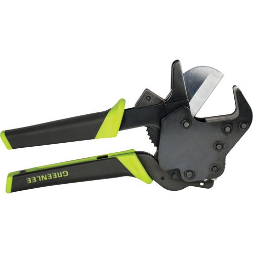 Cisaille &agrave; PVC &agrave; rochet ouverture rapide, Capacit&eacute; de 1-5/8" Toolneeds Inc.