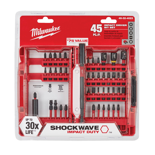 Jeu d'embouts pour cl&eacute; &agrave; chocs Shockwave Toolneeds Inc.