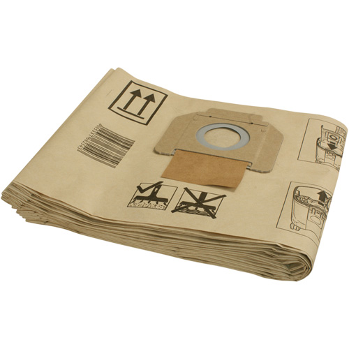 Sacs-filtre en papier pour aspirateur, 1 gal. US Toolneeds Inc.
