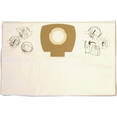Paper Vacuum Filter Bags, 8 US gal. Toolneeds Inc.