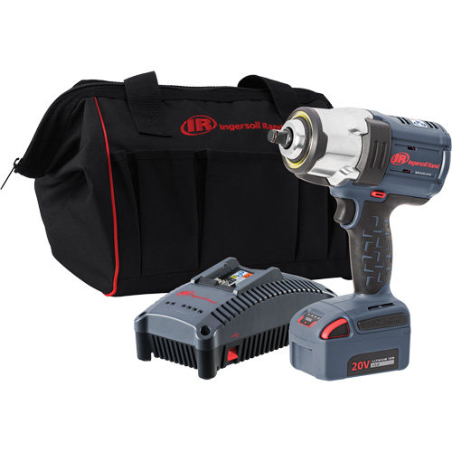 Ensemble de cl&eacute;s &agrave; chocs &agrave; couple &eacute;lev&eacute; sans fil IQv20, 20 V, Mandrin 1/2" Toolneeds Inc.