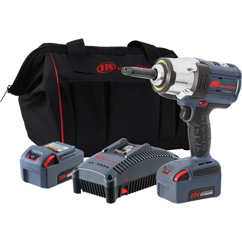 Cl&eacute; &agrave; percussion sans fil IQv20 avec n&eacute;cessaire de rallonge 2" Anvil, 20 V, Mandrin 1/2" Toolneeds Inc.