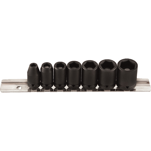 Jeu de douilles magn&eacute;tiques, 7 Mcx, Chocs, Prise de 1/4" Toolneeds Inc.