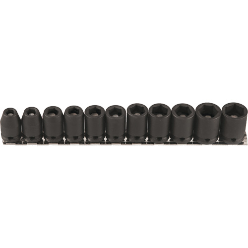 Jeu de douilles magn&eacute;tiques, 11 Mcx, Chocs, Prise de 3/8" Toolneeds Inc.