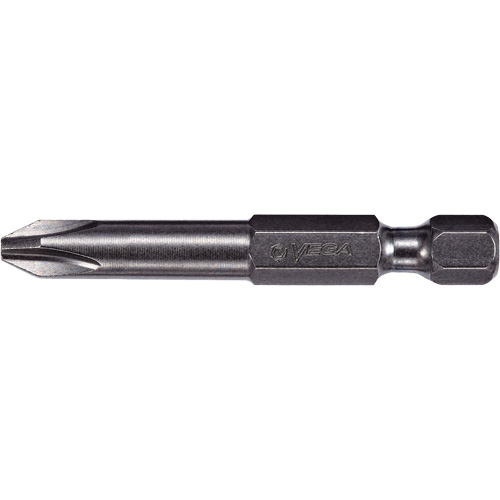 Embout pour outil &eacute;lectrique, Phillips, Embout #2, Prise 1/4", Longueur 2-3/4" Toolneeds Inc.